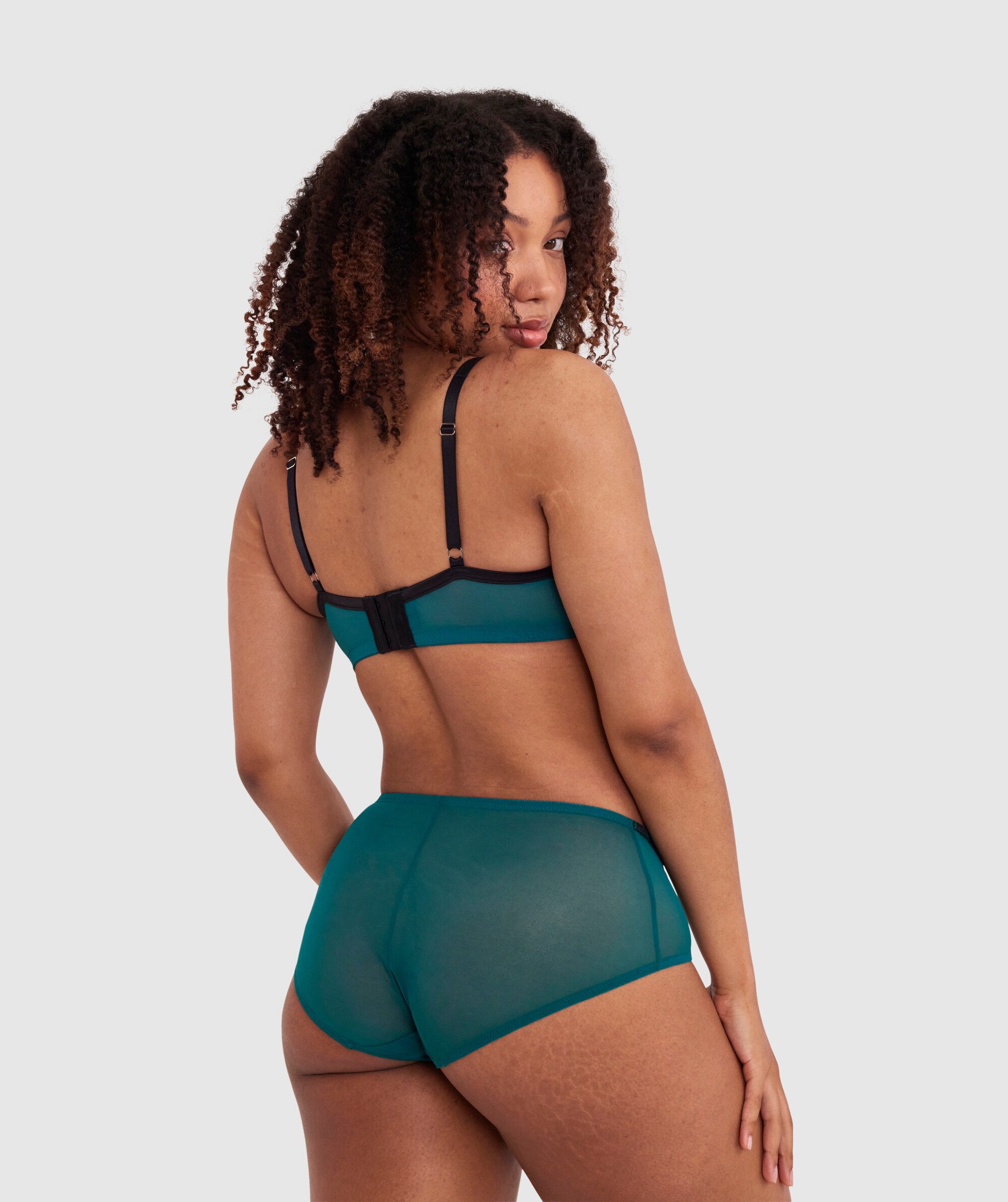 Bras N Things Evie Mini V - Dark Green | 01448902