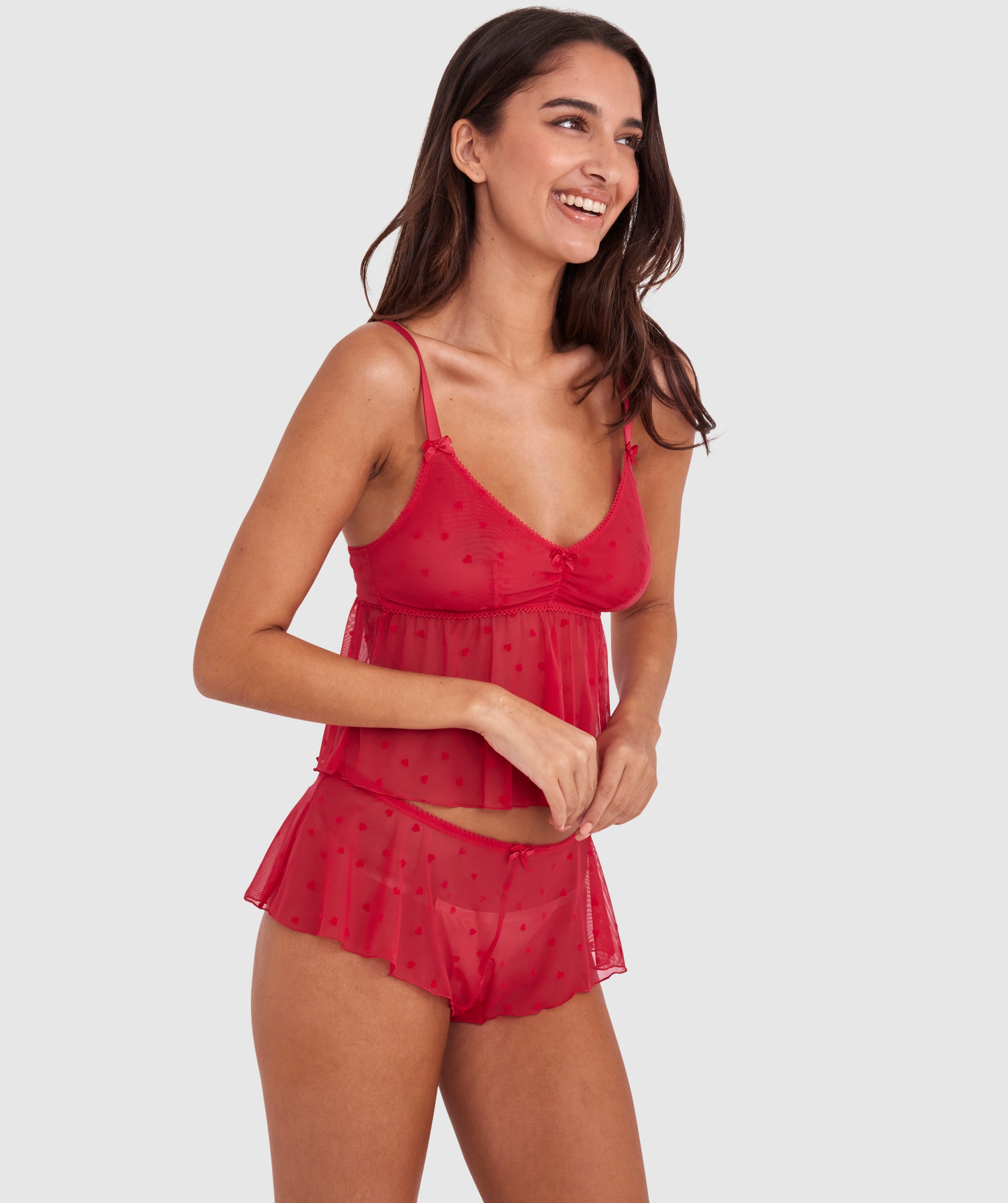 Stolen Hearts Cami - Red