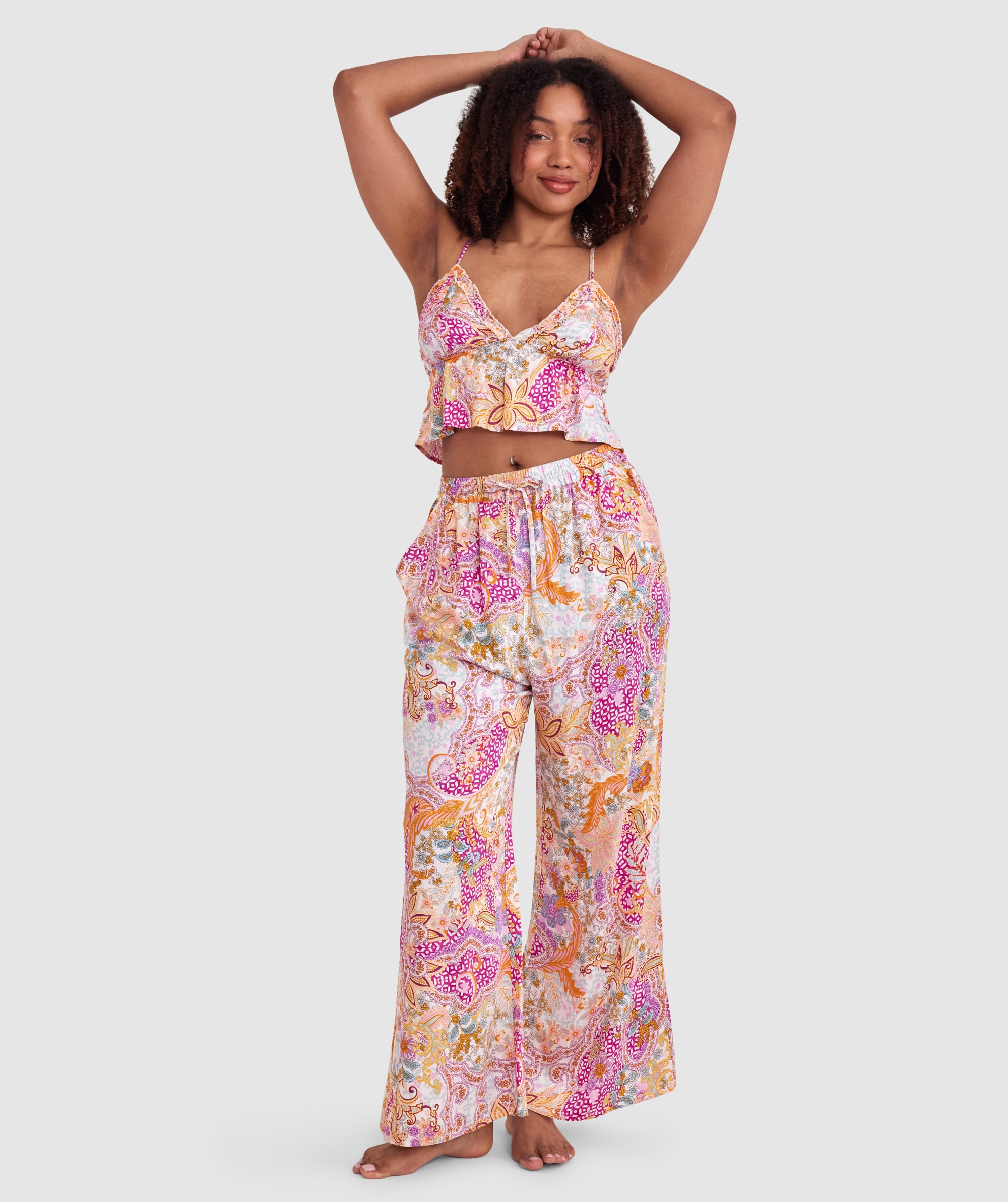Palmer Long Pant - Print Paisley