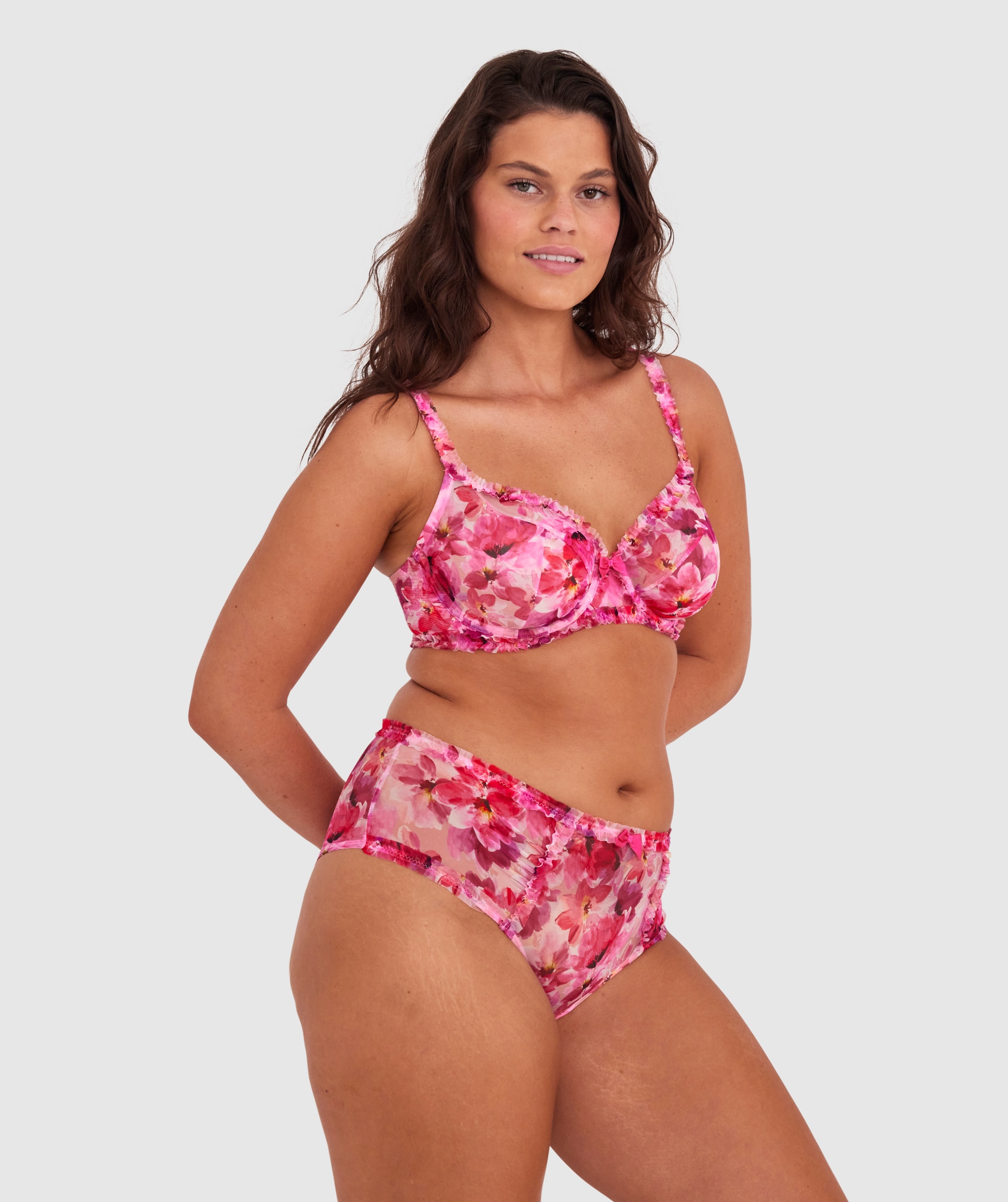 Bras N Things Florence Short Slip - Print Floral | 01465201
