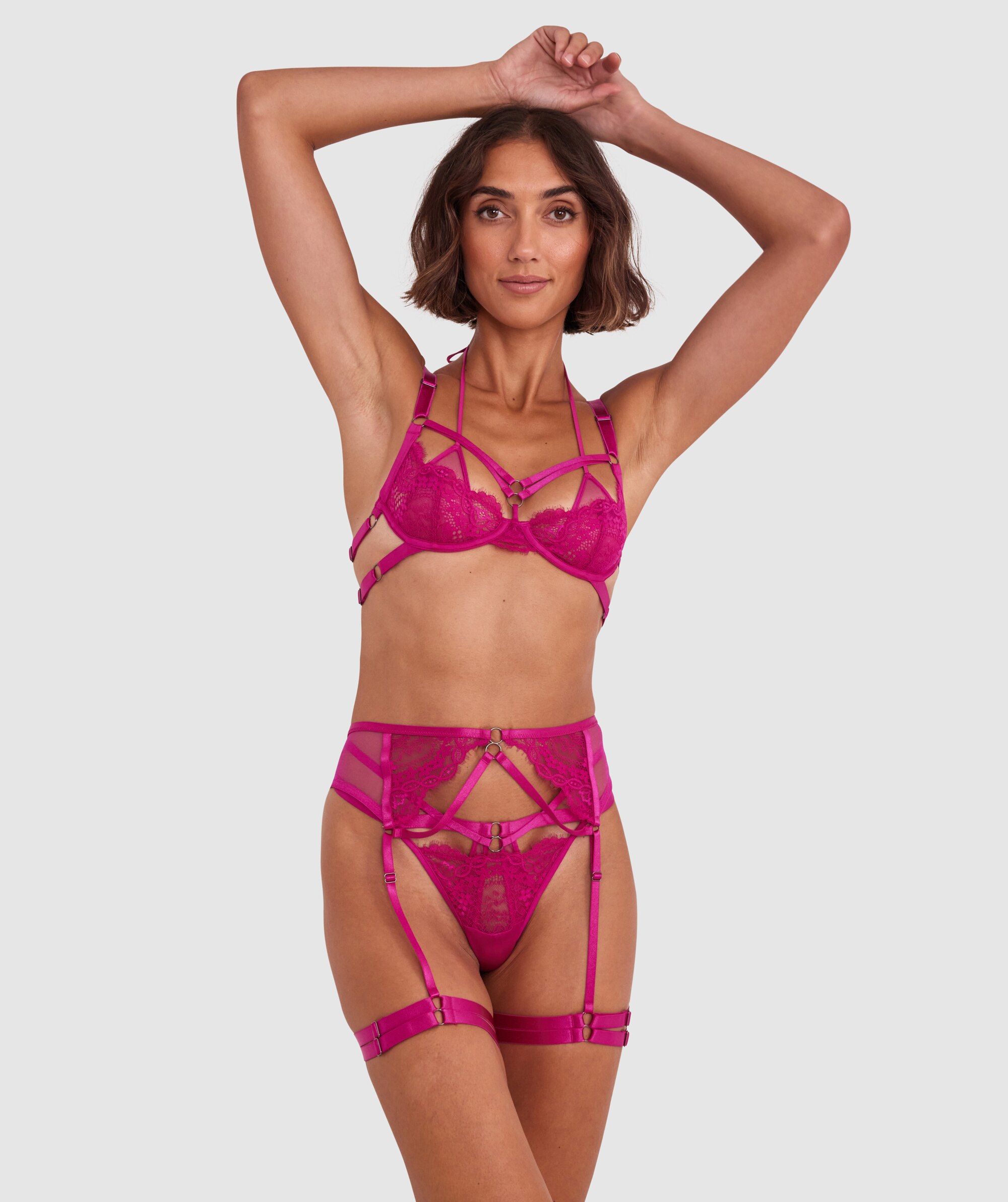 Wild Nights Bra and Skirt Set