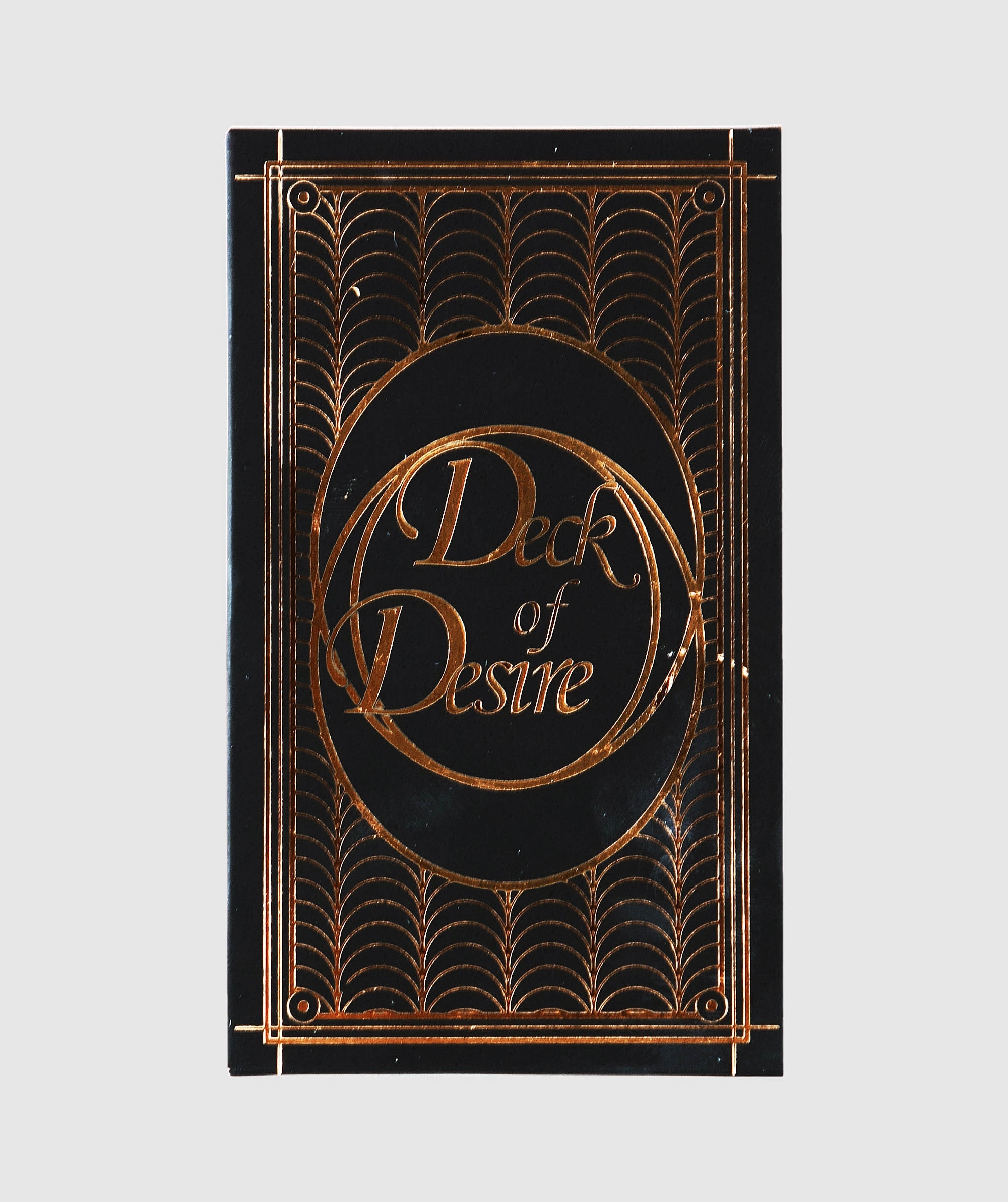 Night Games Deck Of Desire Card Game - Black/Rose 
