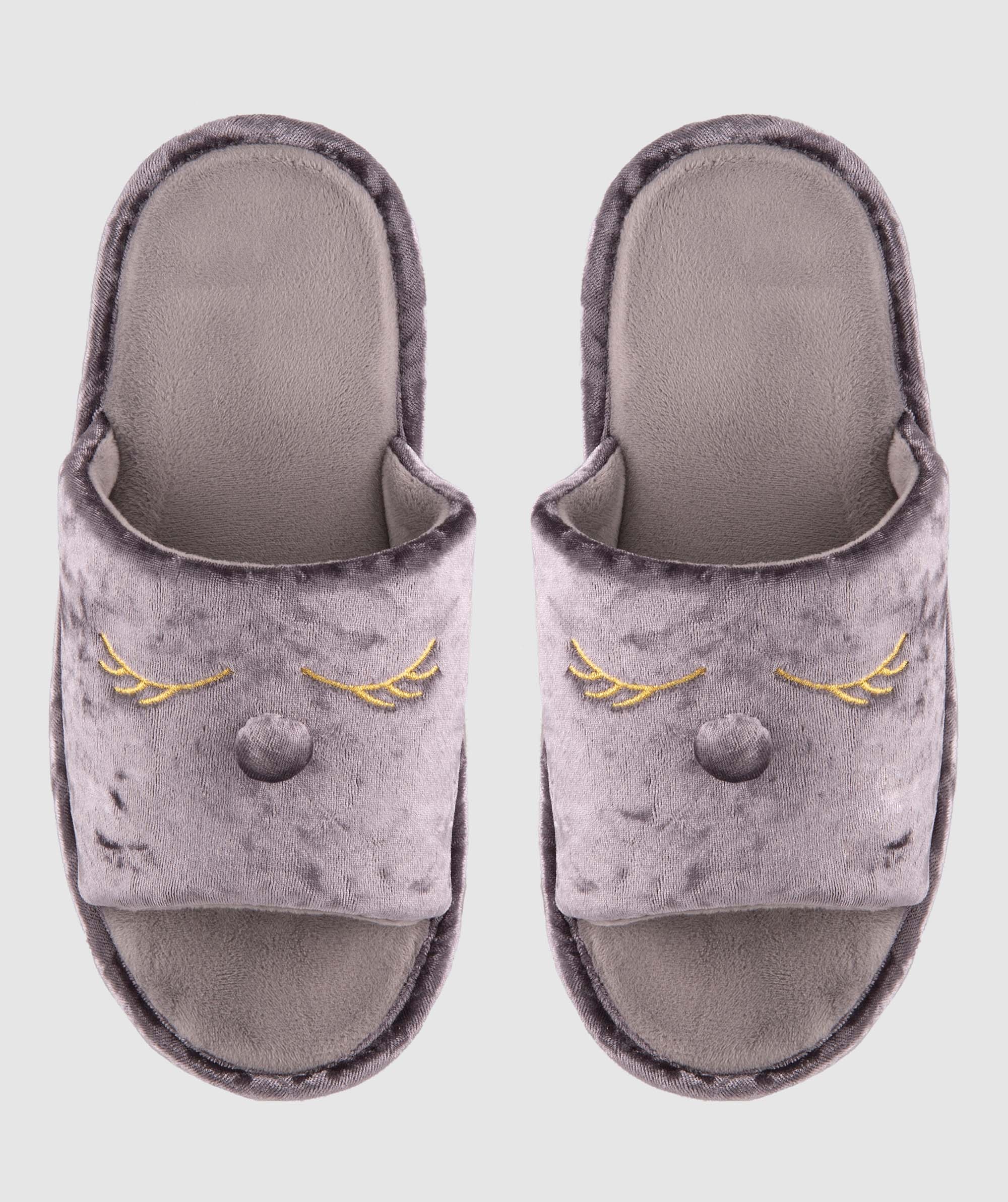 Snooze Slippers - Grey 