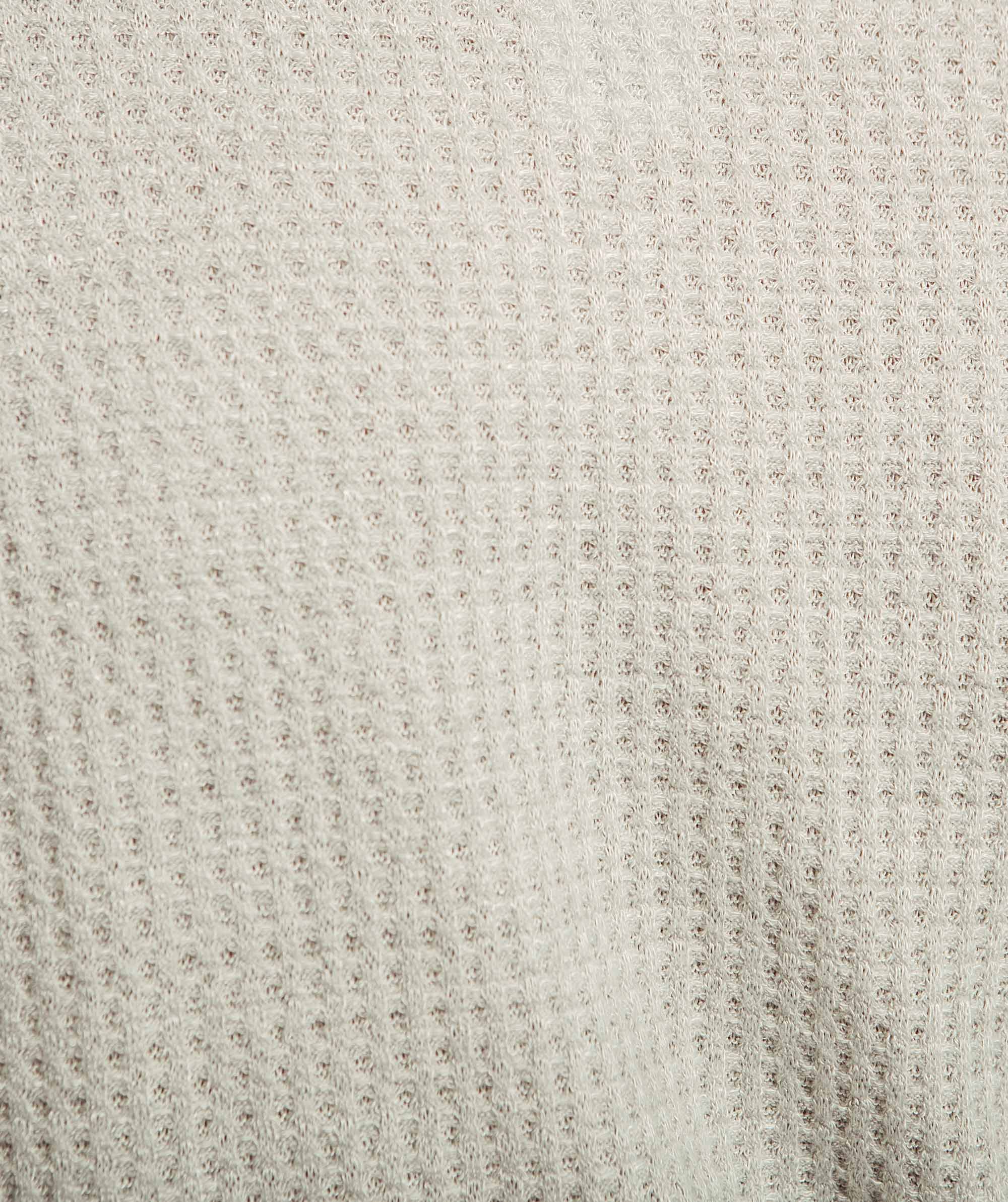 Zen Tie Front Cardigan - Light Grey 