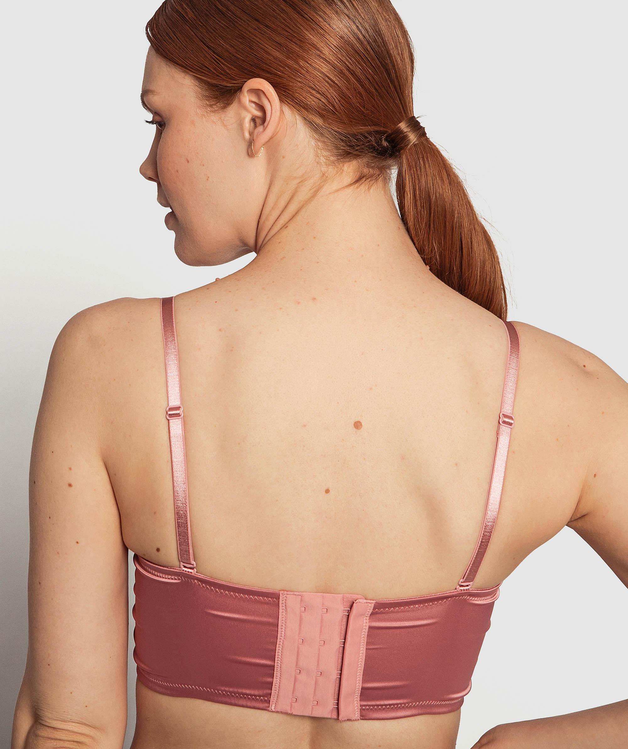 Blanche Push Up Corset - Rose
