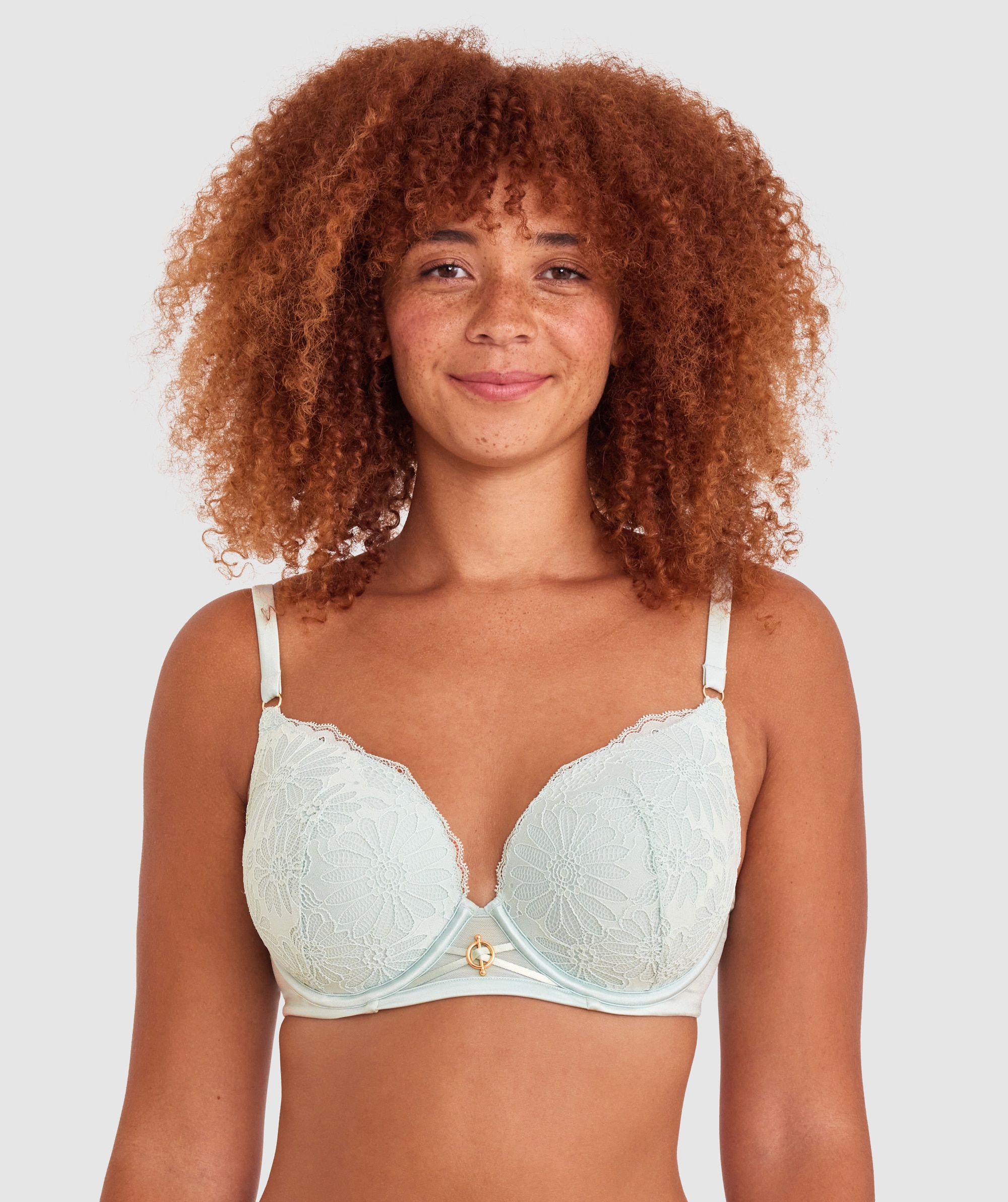 Floriane Full Cup Bra - Mint Green