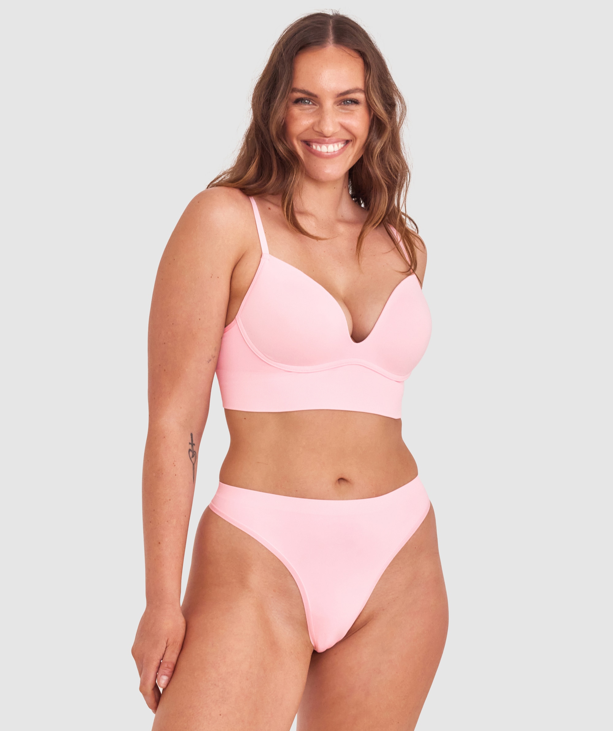 トップス LGB STRING BRA ICEPINK + FORBIDDEN FRUIT Amazon.com: Fruit of the Loom Girls' Seamless Trainer Bra