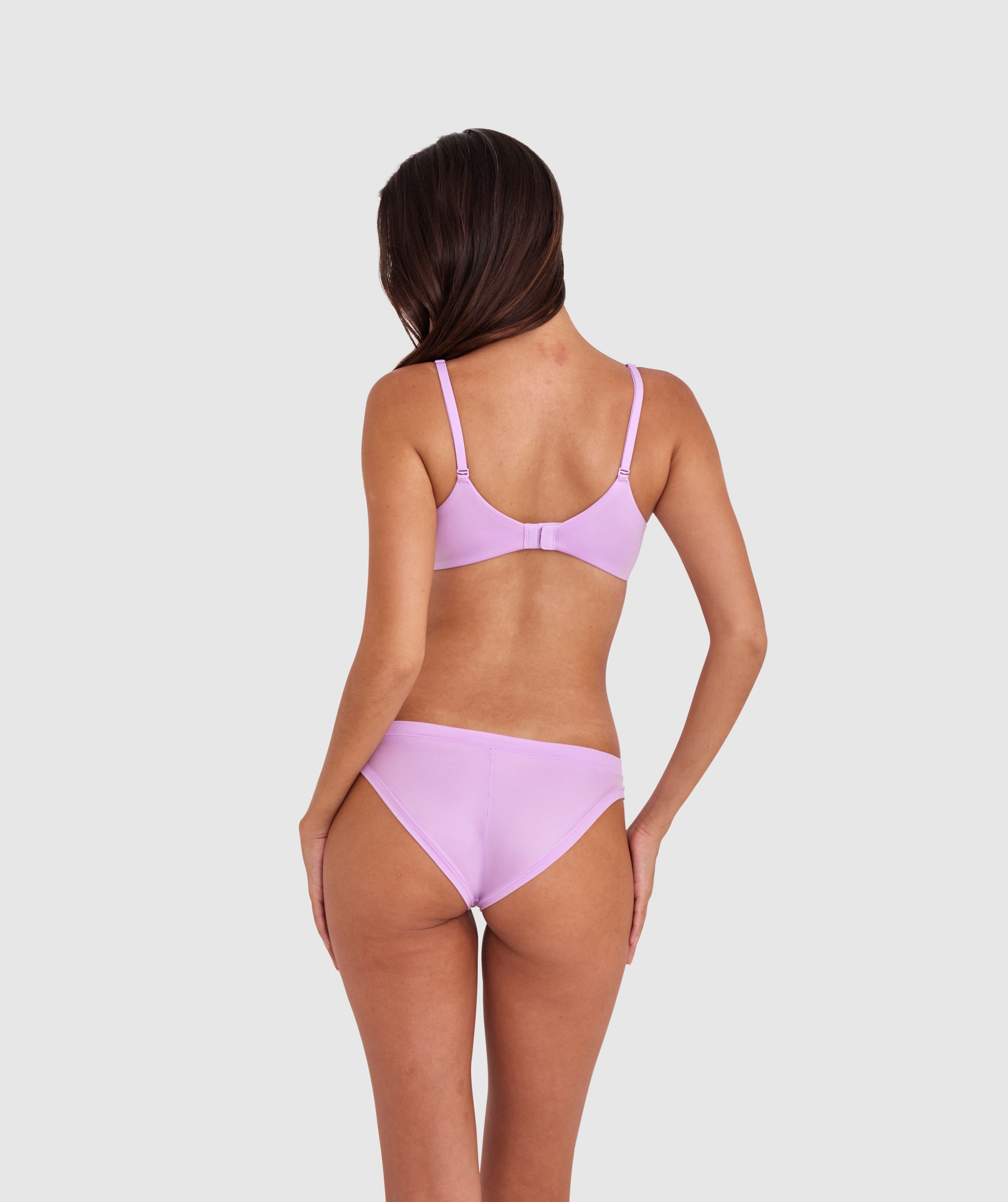 Bras N Things Body Bliss Brazilian Knicker - Lilac | 01144711