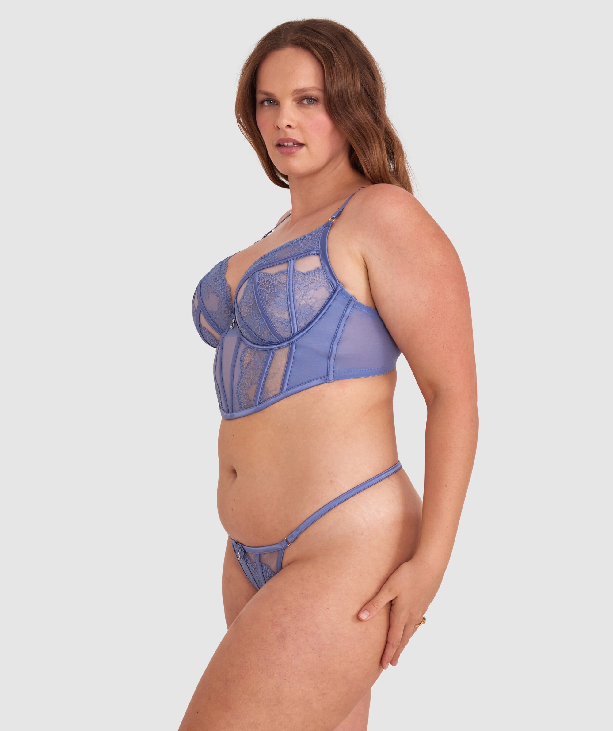 Bryanna Mini V - Blue