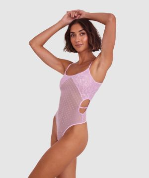 Daphne Sleeveless Bodysuit - Lavender
