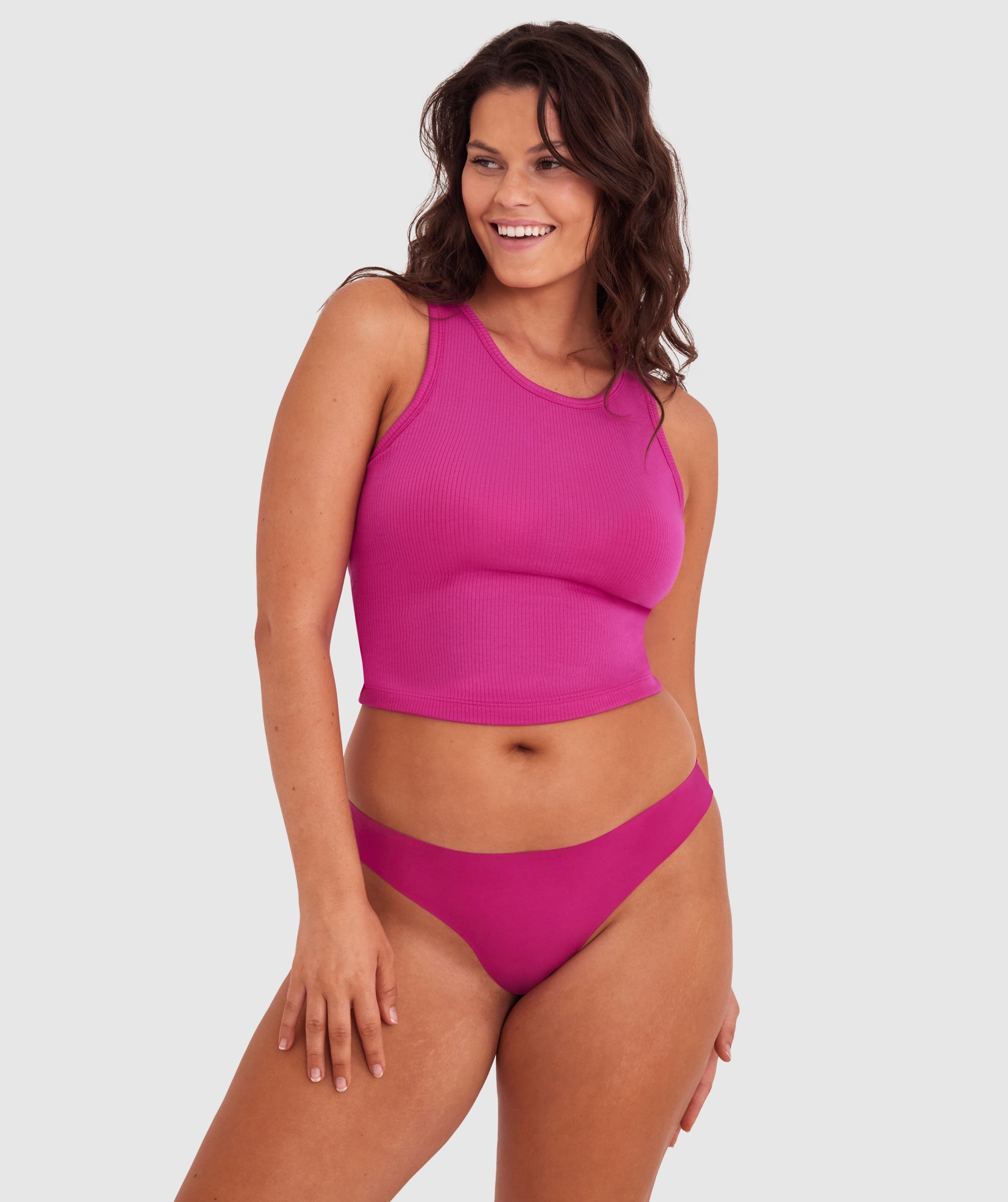 Bras N Things Smooth Comfort Lace G String - Rose | 00498823