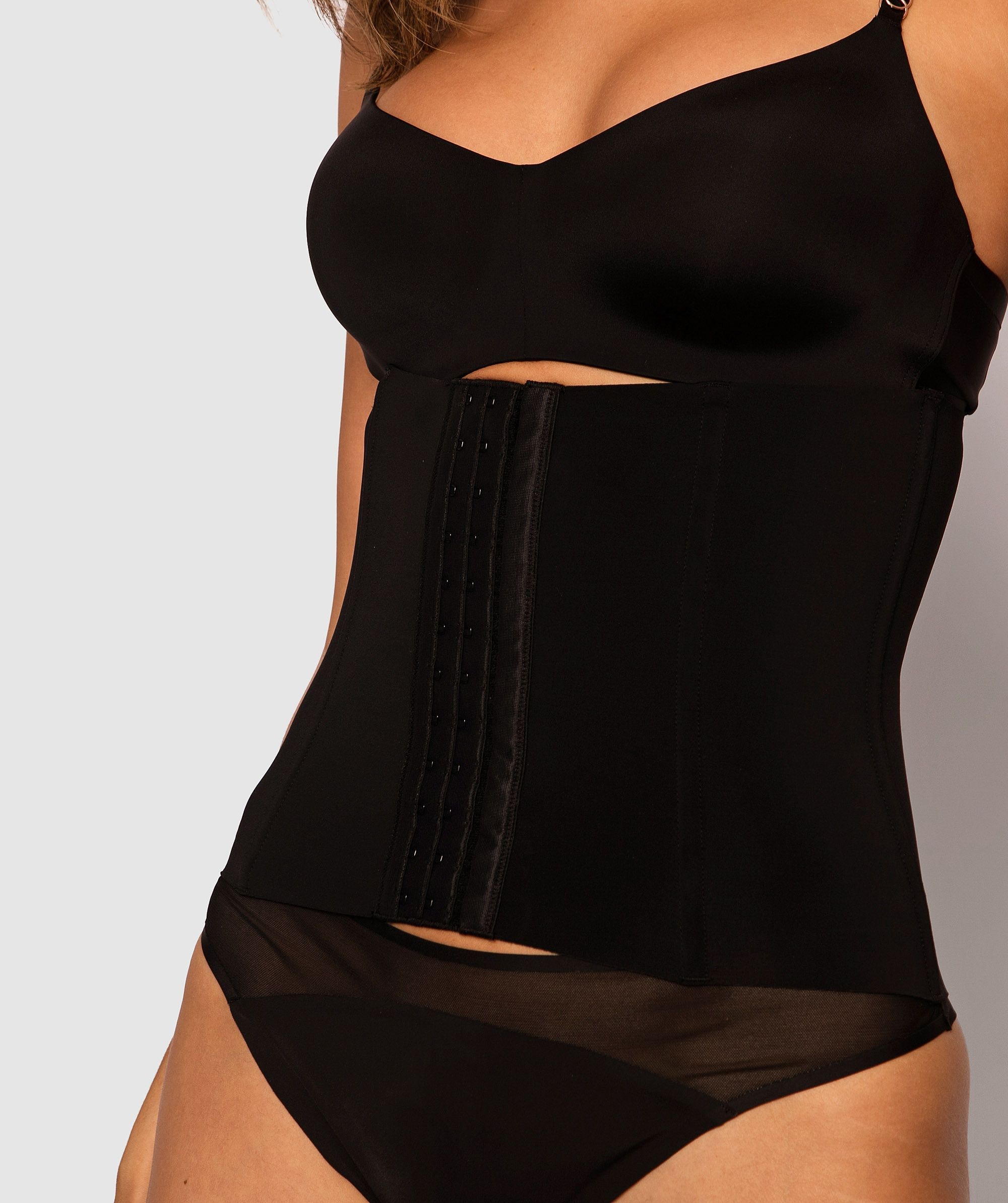 black waist cincher