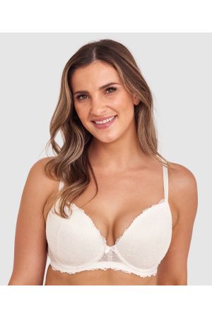 Betsie Lightly Lined Bra - Ivory