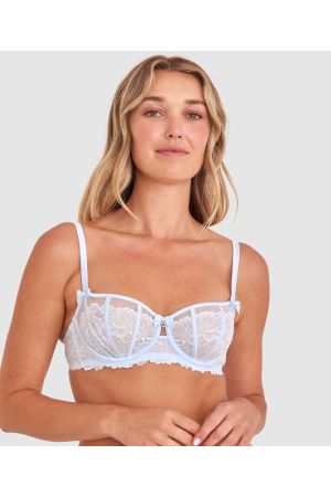 Bethany Underwire Bra - Pale Blue