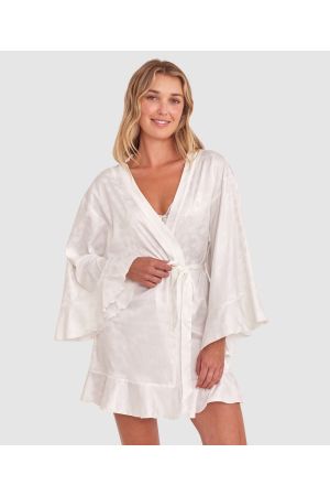 Rosalie Short Wrap - Ivory