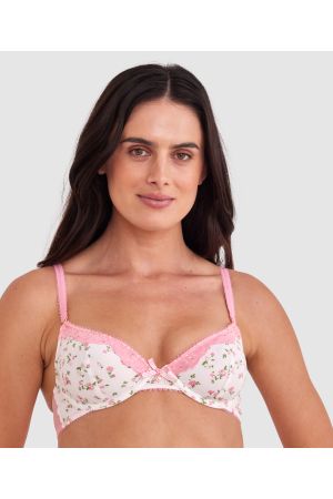 Claudia Unlined Bra - Light Pink