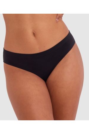 Body Bliss Brazilian Knicker - Black