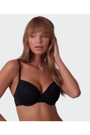 Drew Lightly Lined Contour Bra - Black