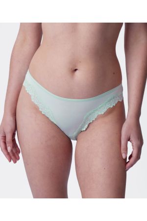 Nkd High Leg Brazilian Knicker - Mint Green