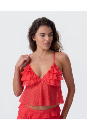 Priscilla Cami - Light Red