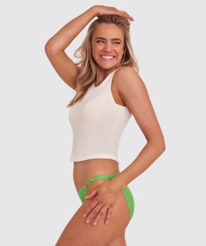 Mesh Basics Bikini - Chartreuse