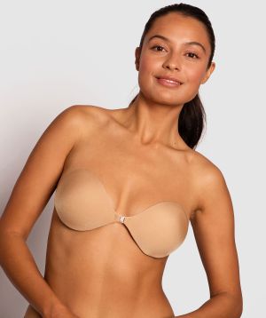 Fabric Adhesive Cups - Nude