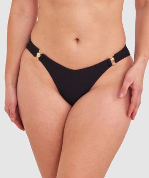 Athena Bikini Bottom - Black