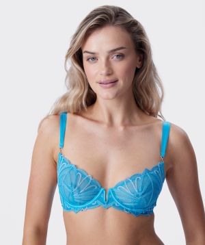 Vamp Damsel Bra - Blue