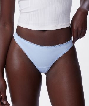 Lyra G String - Light Blue