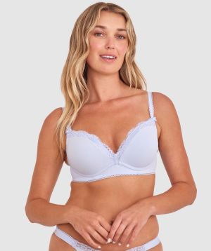 Freya Push Up Wirefree Bra - Pale Blue