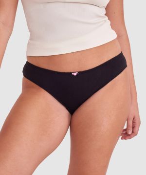 Georgia Brazilian Knicker - Black