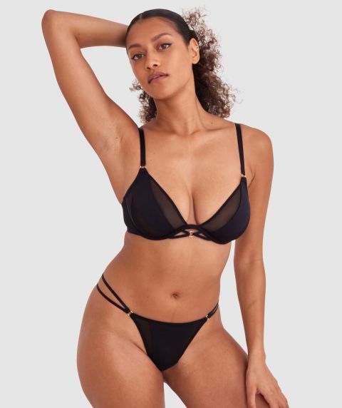 Bella Delight Bra - Black