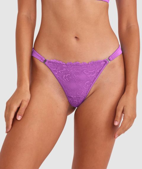Bethany Essentials G String - Dark Purple