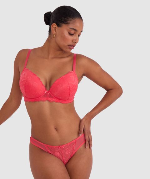 Betty G String - Light Red