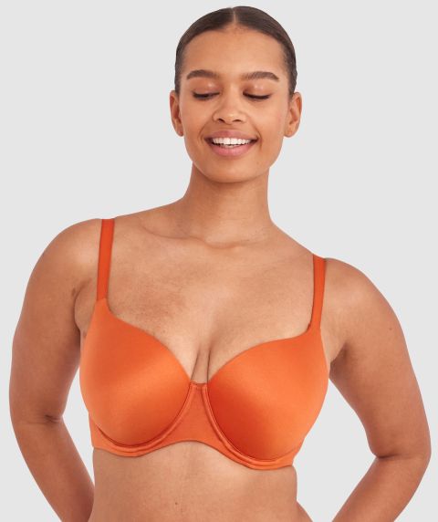 Body Bliss Full Cup Bra - Rust