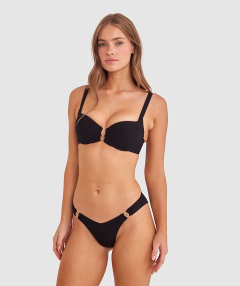 Cassie Bikini Bottom - Black
