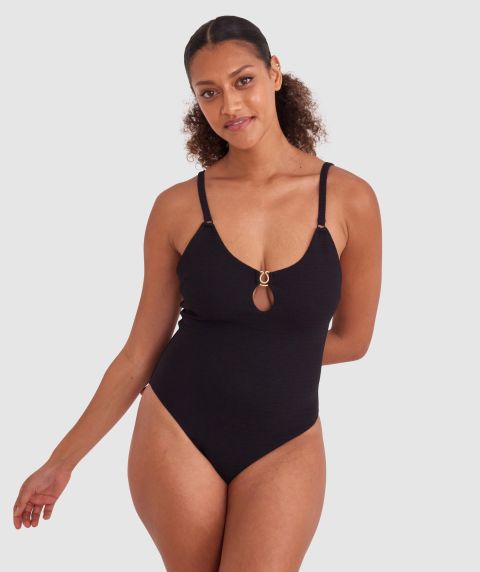 Cassie One Piece - Black