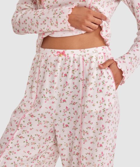 Claudia Long Pant - Print Ditsy Floral