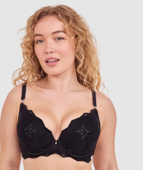 Dua Push Up Bra - Black