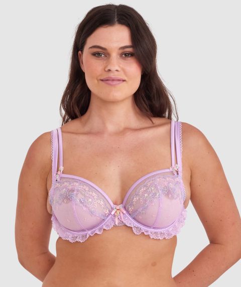 Enchanted Amore Bra - Lilac/Multicolour