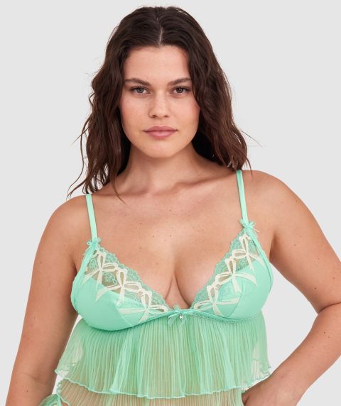 Enchanted Kinko Cami-Mint Green