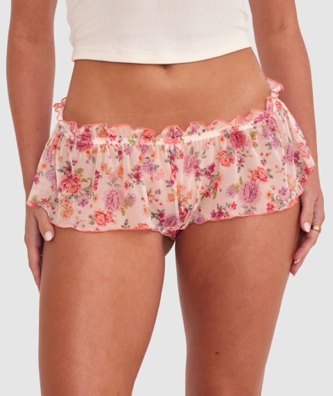 Flora French Knicker - Print Floral