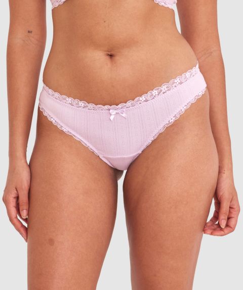 Janelle Brazilian Knicker - Lilac