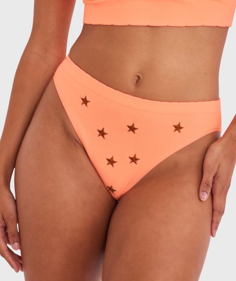 Jessie G String - Light Orange