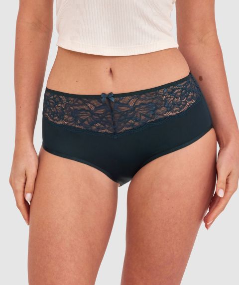 Jordan Hi Waist Full Brief-Dark Green