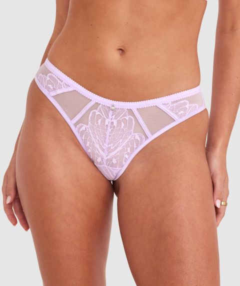 Leora Brazilian Knicker - Lilac