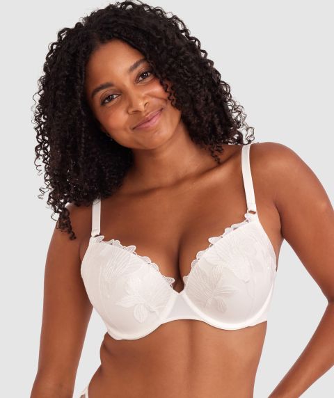 Lillyanna Push Up Bra - Ivory