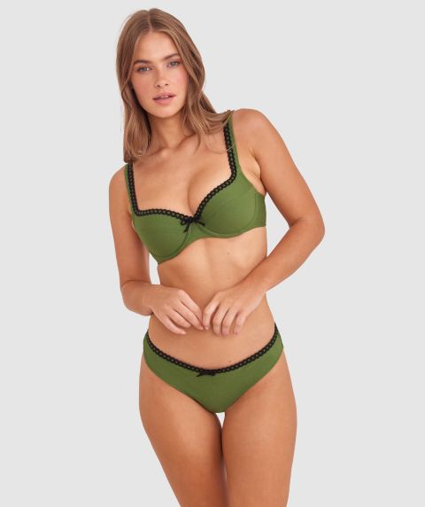 Lottie Bikini Bottom - Khaki