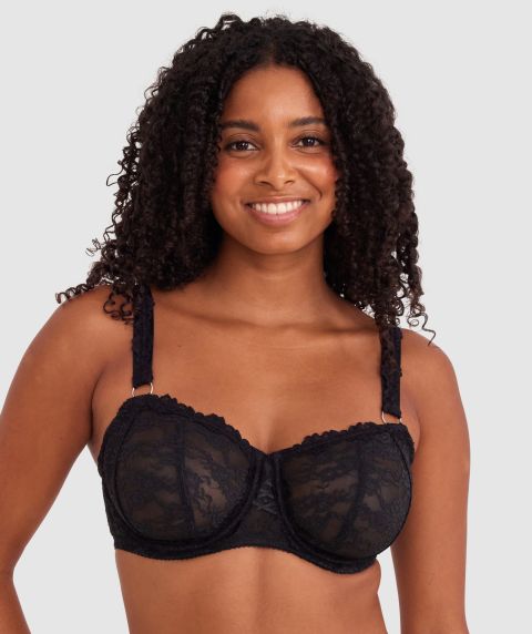 Monique Full Coverage Bra - Black