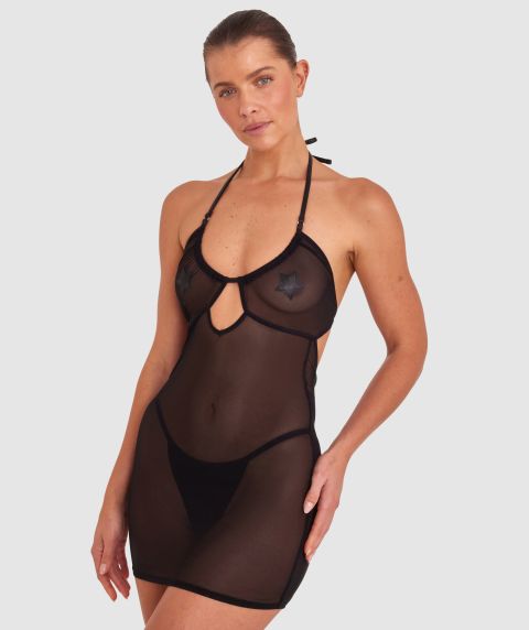 Night Games Starstruck Slip - Black